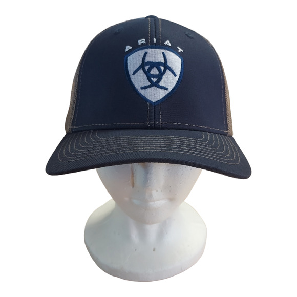 Ariat Other - Ariat Men's Navy Center Shield Logo Cap hat NWOT
